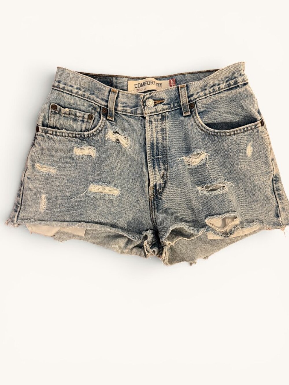Levi's 560 Comfort Fit Denim Jean Shorts Size 29